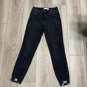 black Kancan skinny jeans